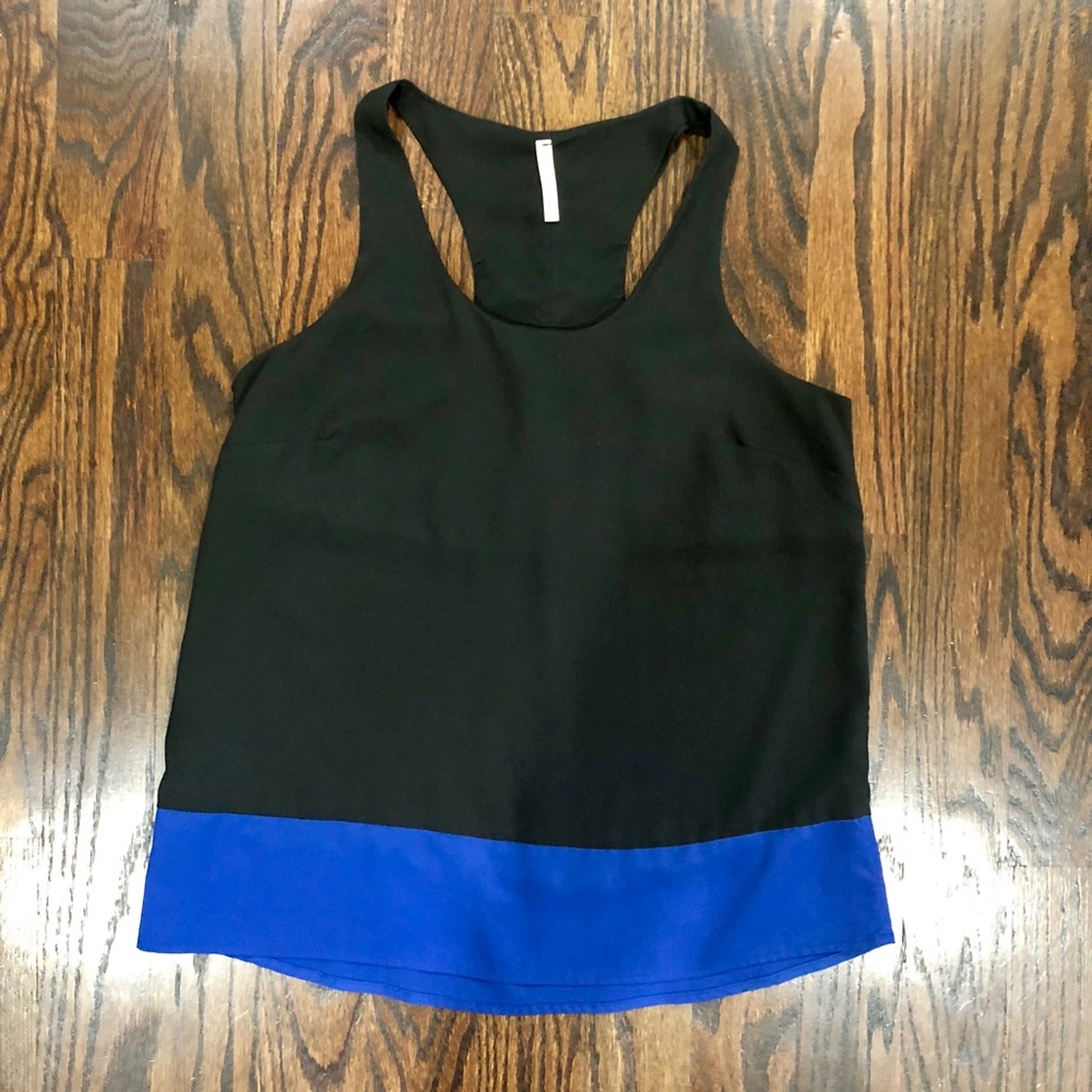 D’Closet Color-block Racerback Tank